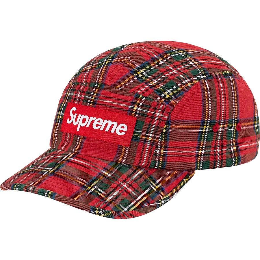 Details on Washed Chino Twill Camp Cap Red Tartan from fall winter
                                                    2020