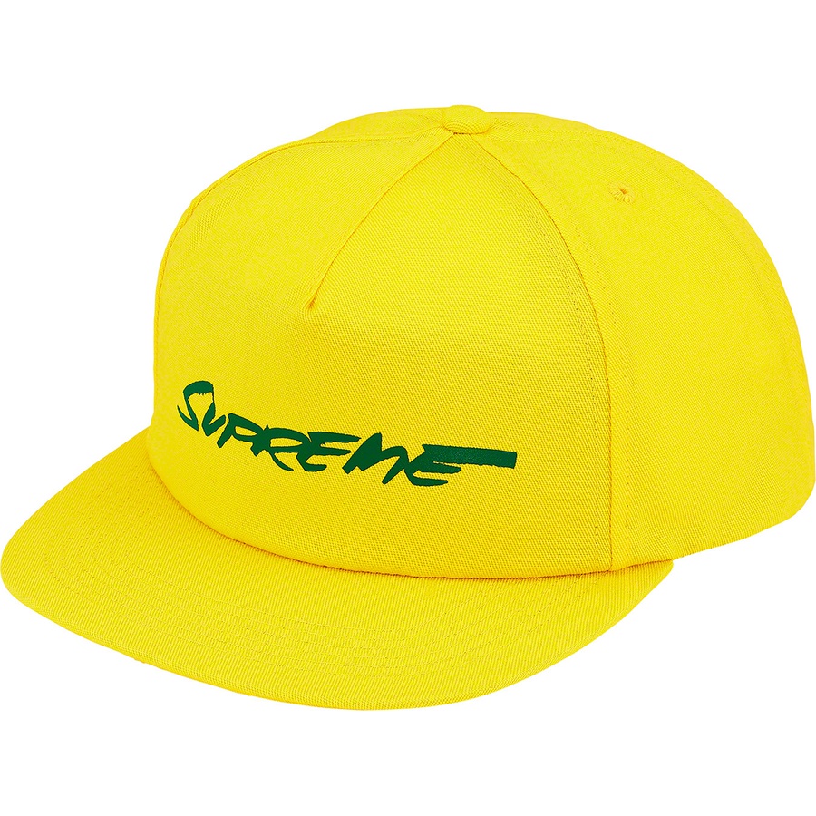 Details on Futura Logo 5-Panel Yellow from fall winter
                                                    2020 (Price is $42)