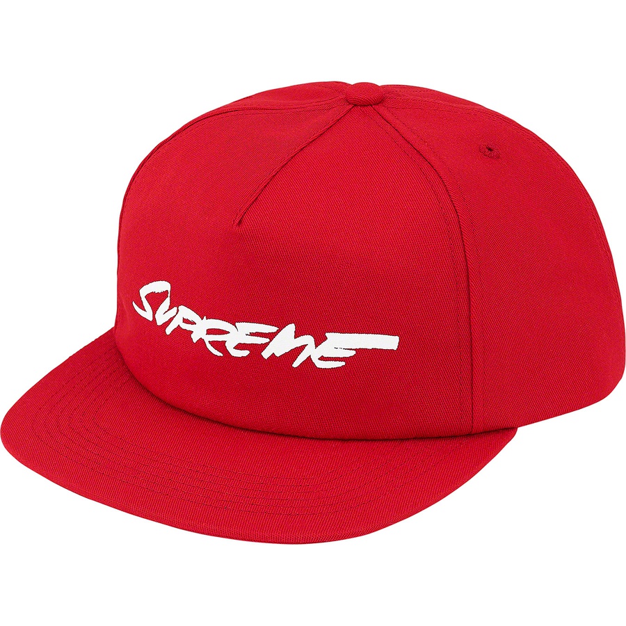 Details on Futura Logo 5-Panel Red from fall winter
                                                    2020 (Price is $42)