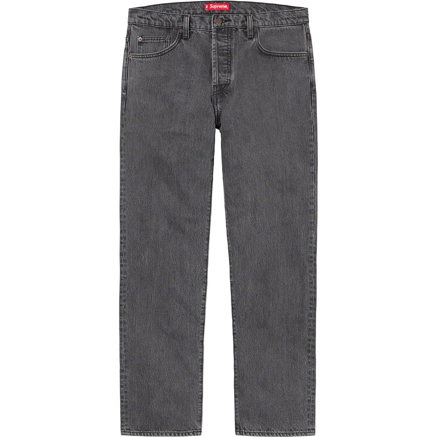 Details on Regular Jean Washed Black from fall winter
                                                    2020 (Price is $148)