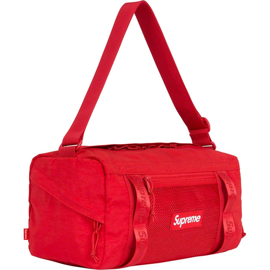 Details on Mini Duffle Bag Dark Red from fall winter 2020 (Price is $98)