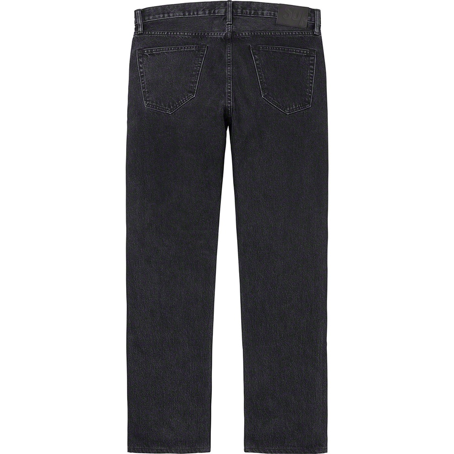 Details on Stone Washed Black Slim Jean Washed Black from fall winter
                                                    2020 (Price is $148)