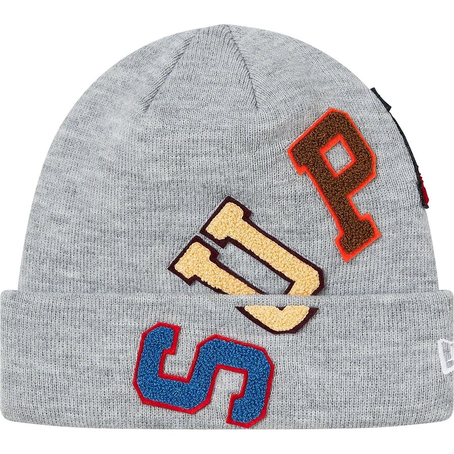 Details on New Era Big Arc Beanie Heather Grey from fall winter
                                                    2020 (Price is $38)