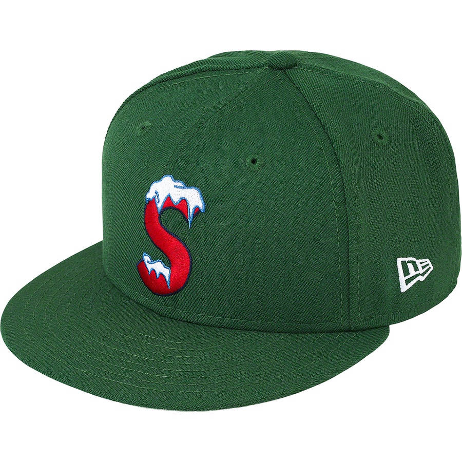 Details on S Logo New Era Bright Olive from fall winter
                                                    2020 (Price is $48)