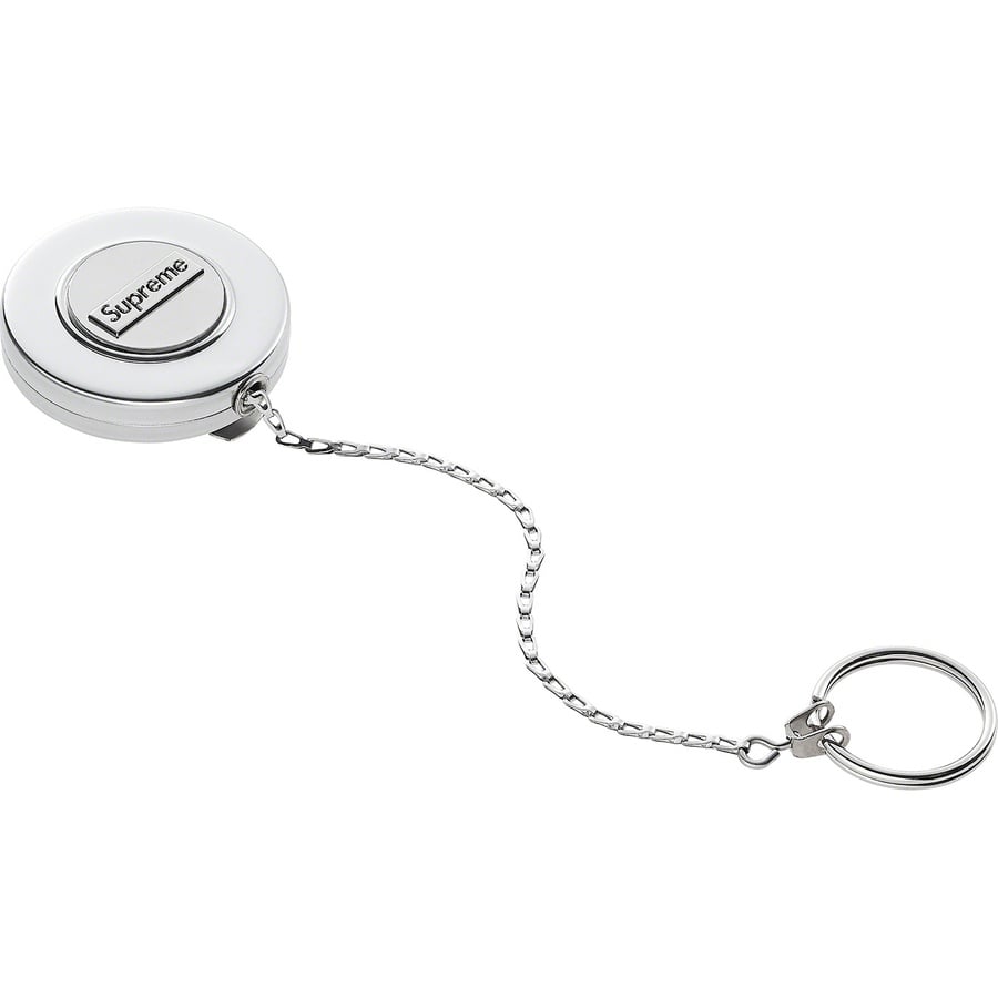 Details on Supreme KEY-BAK Original Retractable Keychain Silver from fall winter 2020 (Price is $28)