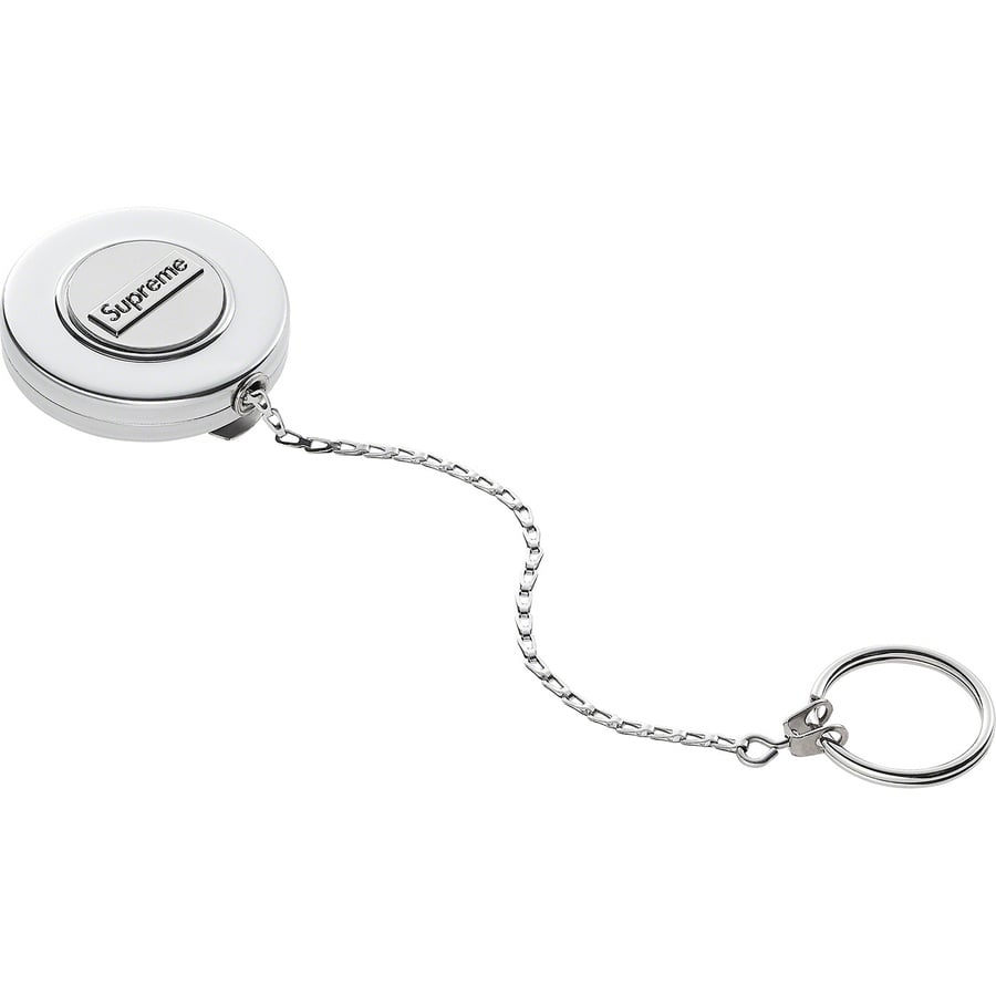 Details on Supreme KEY-BAK Original Retractable Keychain Silver from fall winter
                                                    2020 (Price is $28)