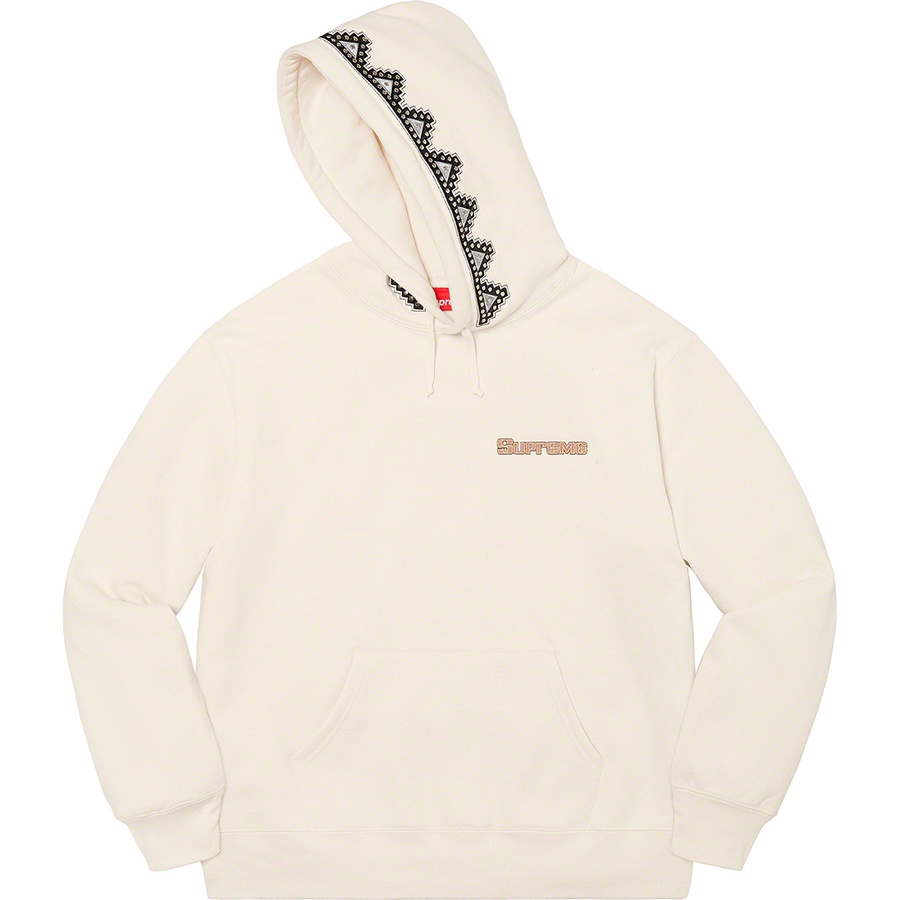 Details on Pharaoh Studded Hooded Sweatshirt Natural from fall winter
                                                    2020 (Price is $168)