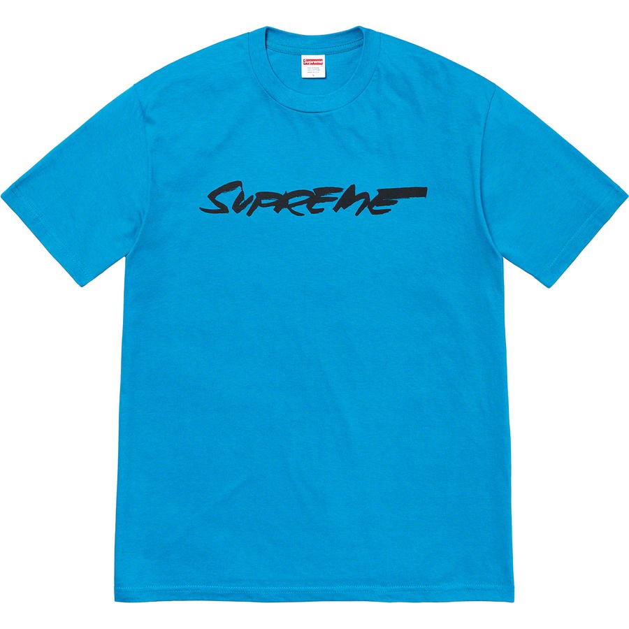 Details on Futura Logo Tee Bright Blue from fall winter
                                                    2020 (Price is $38)