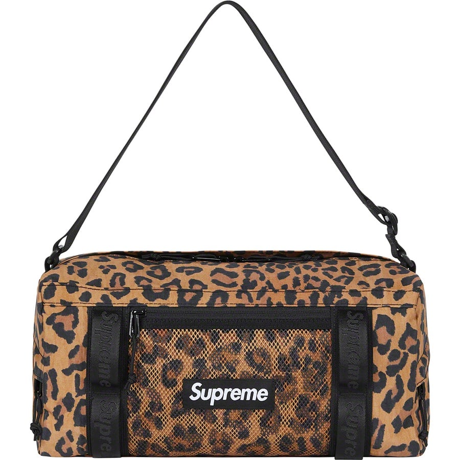 Details on Mini Duffle Bag Leopard from fall winter
                                                    2020 (Price is $98)