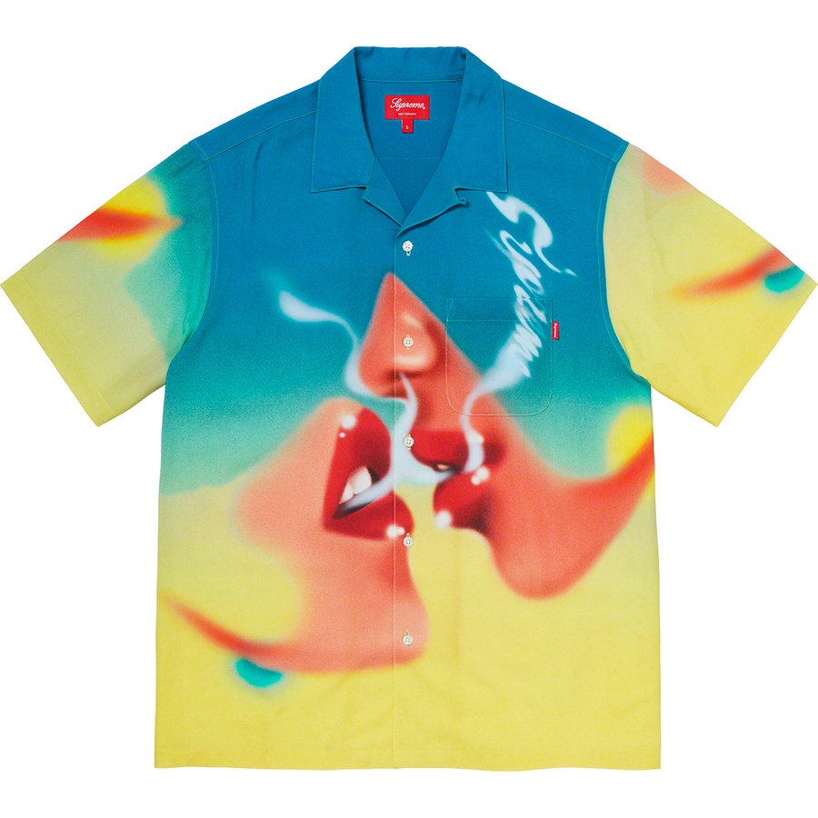 Details on Blow Back Rayon S S Shirt Multicolor from fall winter
                                                    2020 (Price is $138)