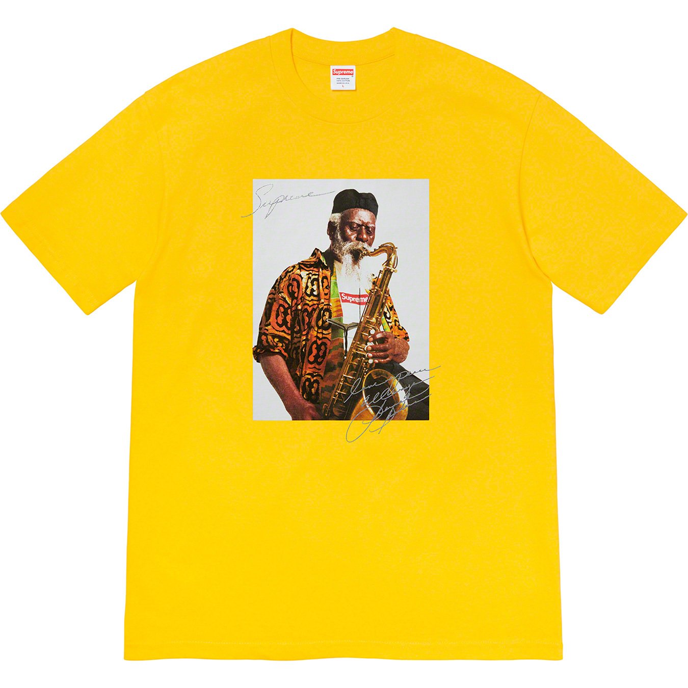 全品5倍 Supreme - supreme Pharoah Sanders Tee Ｌファラオ Tシャツの