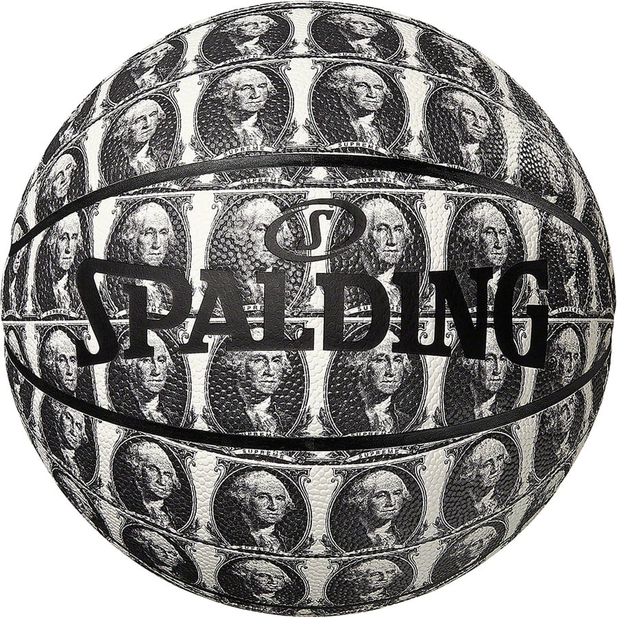 Details on Supreme Spalding Washington Basketball White from fall winter 2020 (Price is $108)