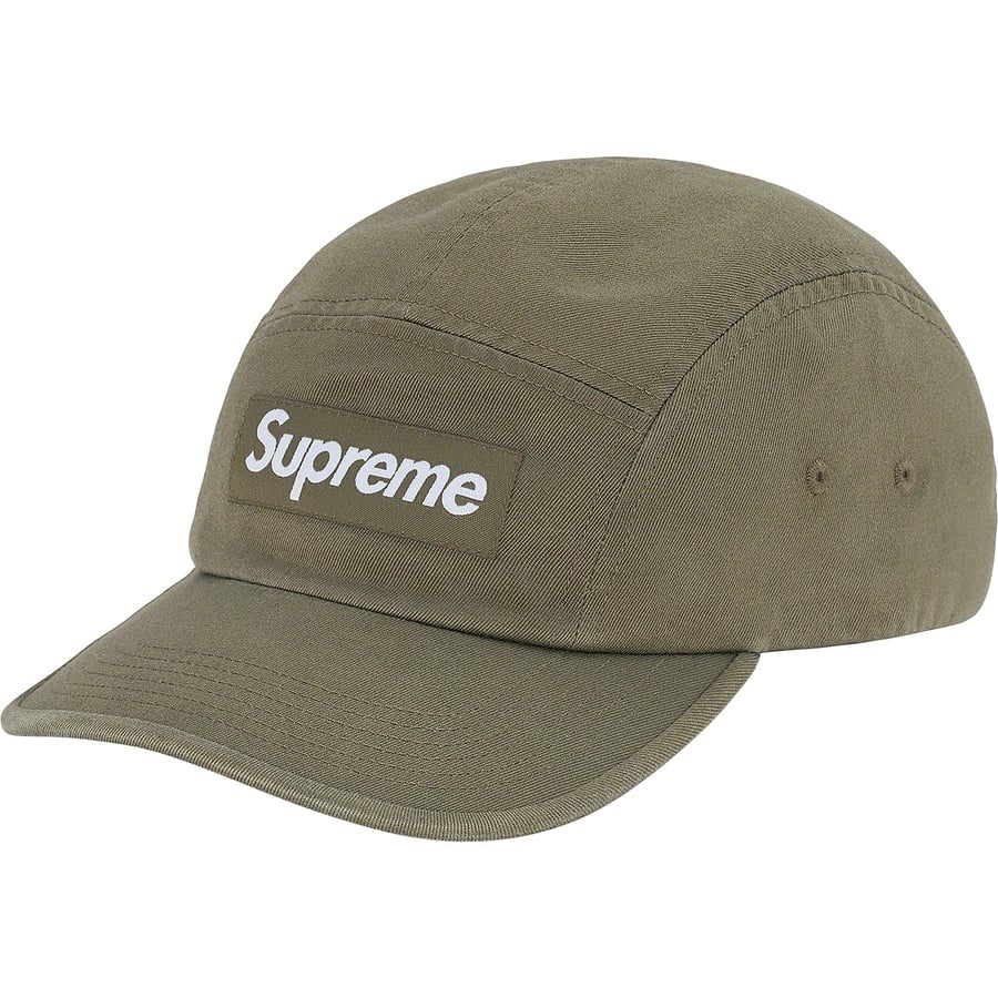 Details on Washed Chino Twill Camp Cap Olive from fall winter 2020