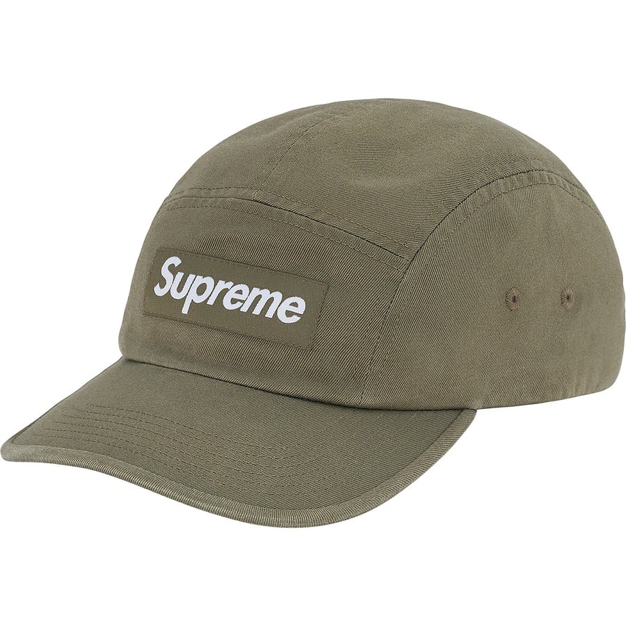 Details on Washed Chino Twill Camp Cap Olive from fall winter
                                                    2020