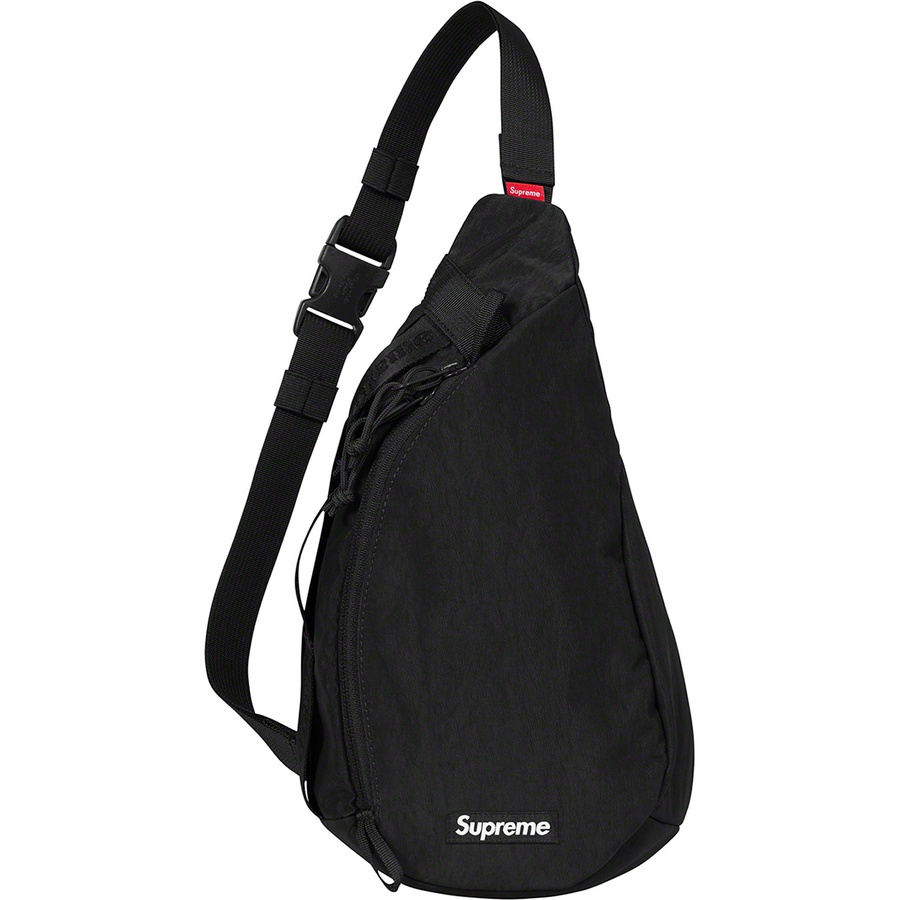 Supreme Sling Bag (FW20) - Black - $78