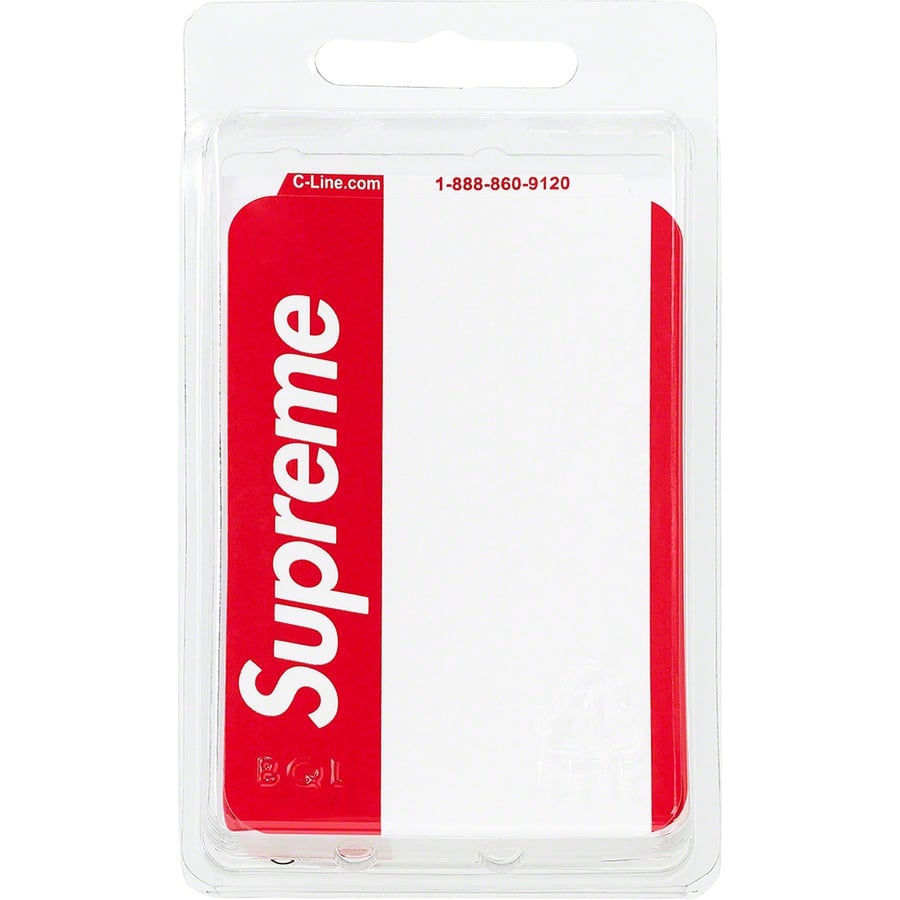 Details on Name Badge Stickers (Pack of 100) Red from fall winter
                                                    2020 (Price is $12)