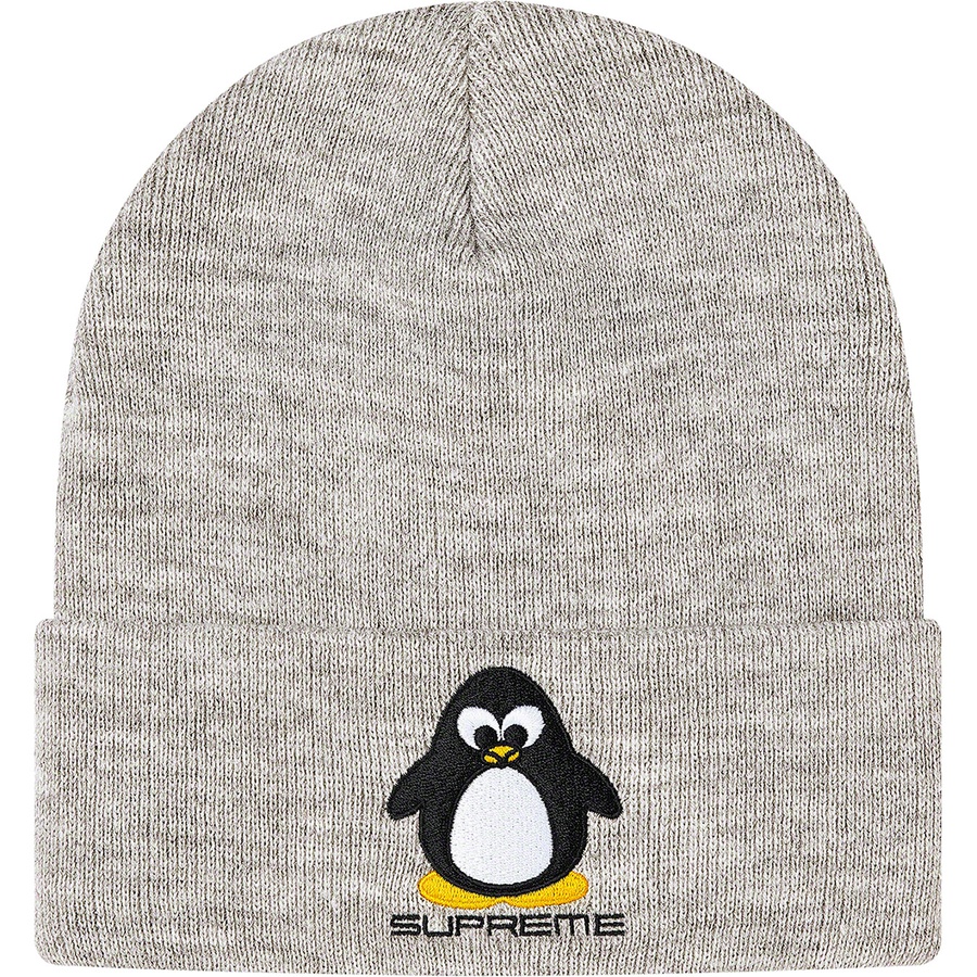 Details on Penguin Beanie Heather Grey from fall winter 2020 (Price is $34)