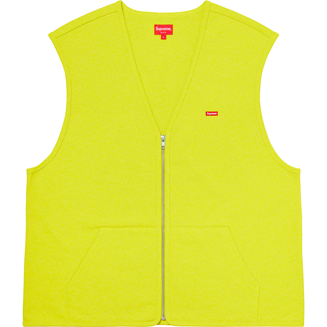 Zip Up Sweat Vest - fall winter 2020 - Supreme