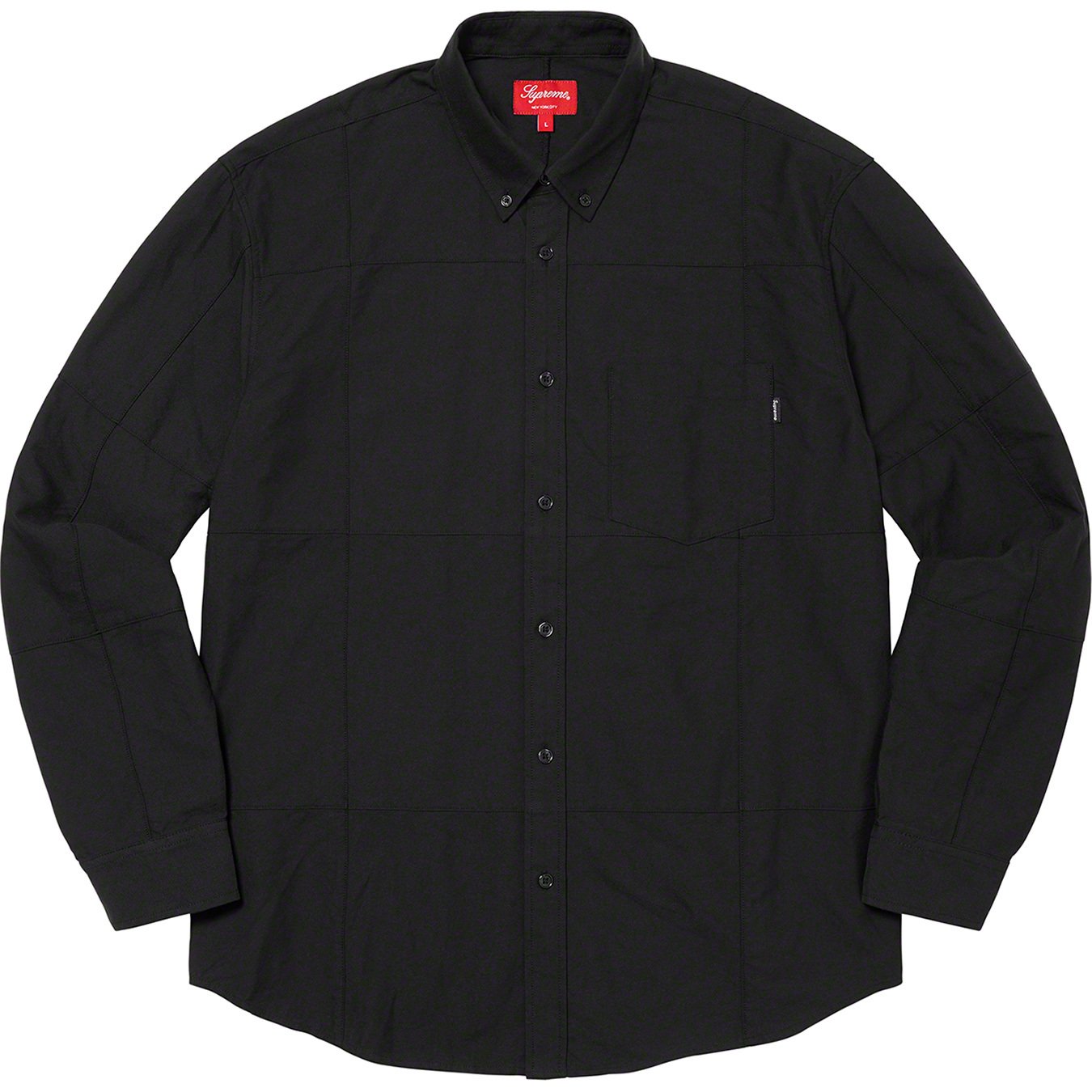 supreme 20aw patchwork oxford shirt M