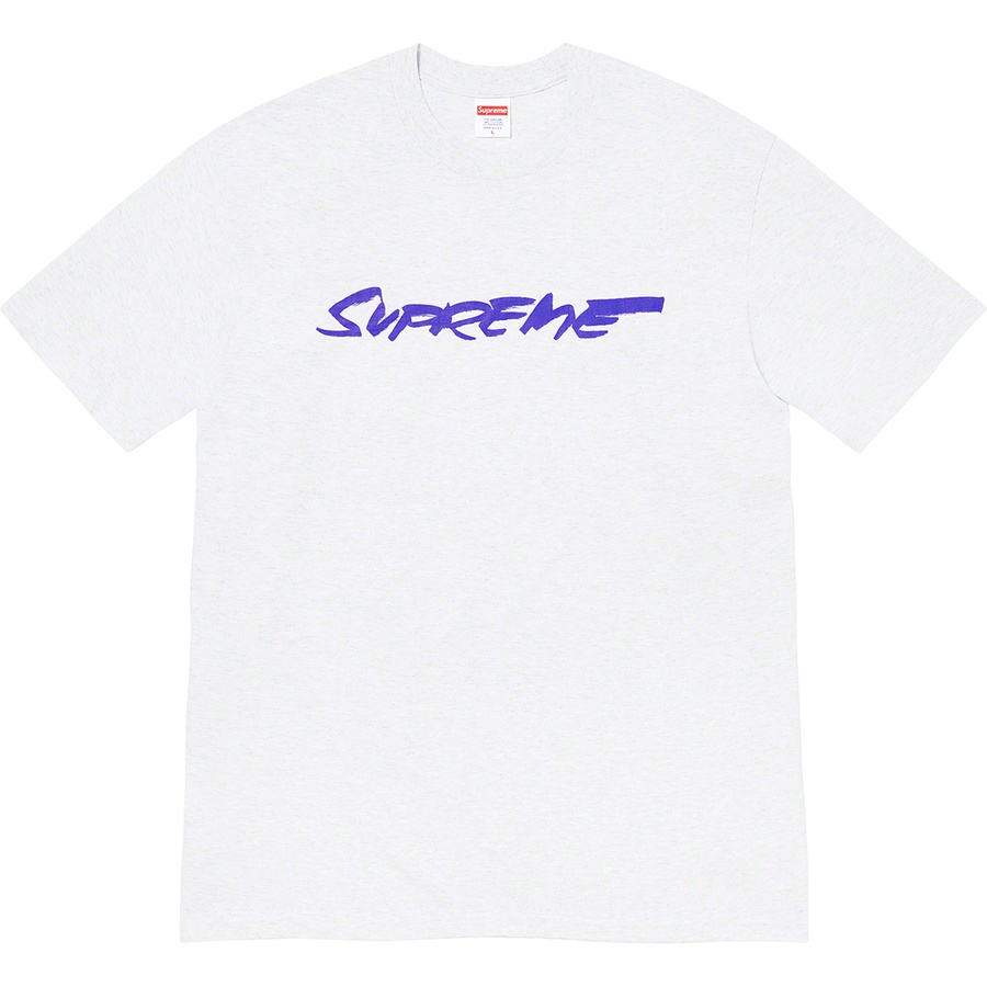 Details on Futura Logo Tee Ash Grey from fall winter 2020 (Price is $38)