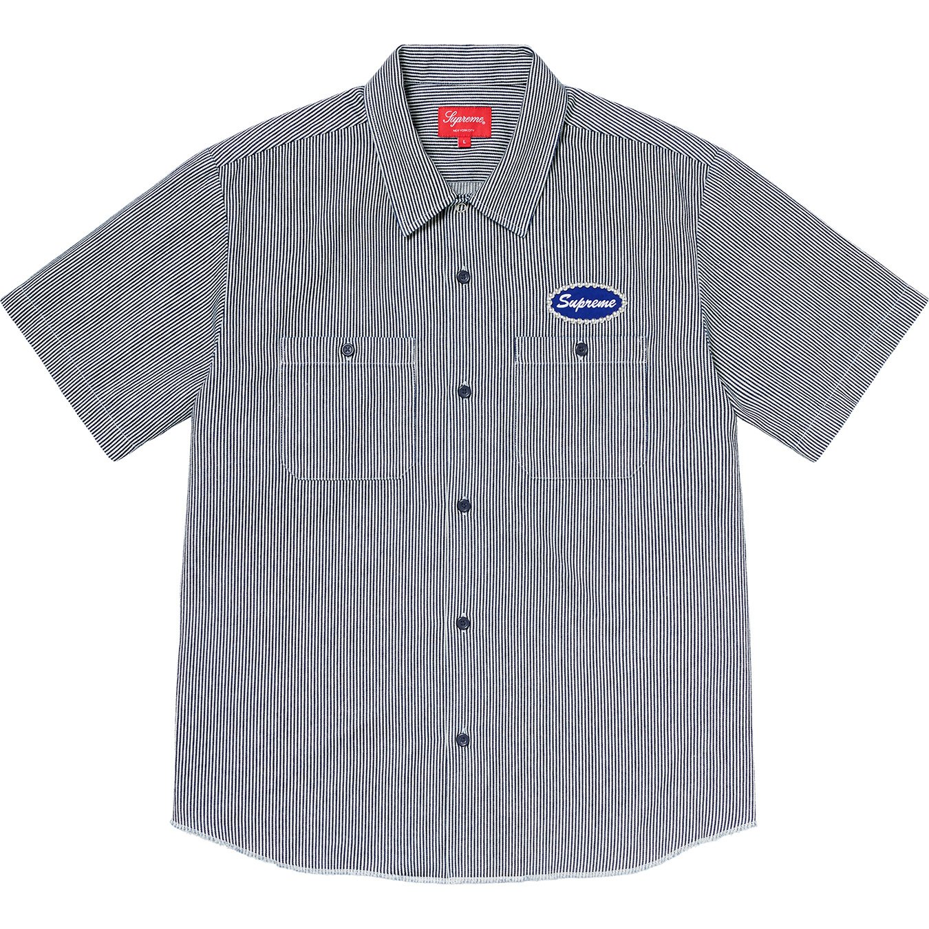 Supreme Croc Patch S/S Work Shirt BlackSupreme Croc Patch S/S Work Shirt  Black - OFour