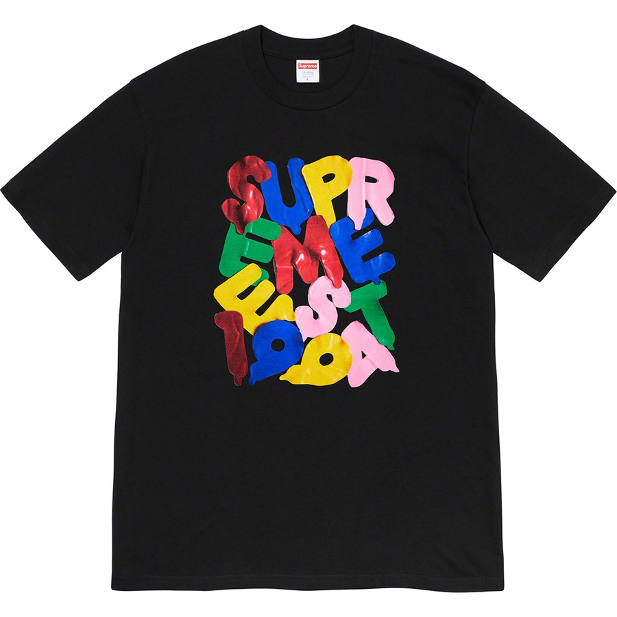 Details on Balloons Tee Black from fall winter 2020 (Price is $38)