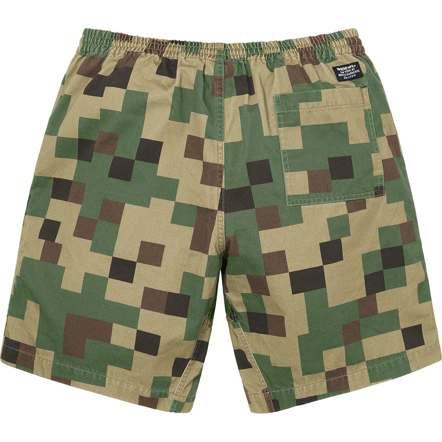 Details on Military Twill Short Olive Digi Camo from fall winter
                                                    2020 (Price is $118)