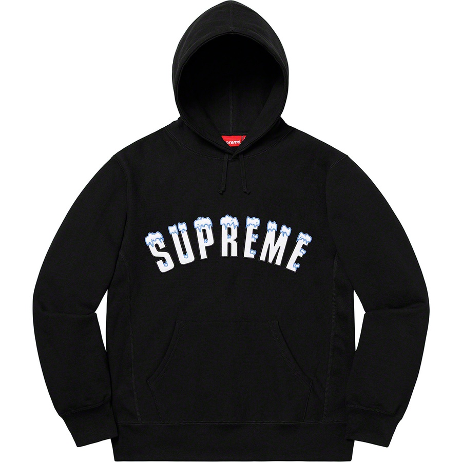 Details on Icy Arc Hooded Sweatshirt Black from fall winter
                                                    2020 (Price is $168)