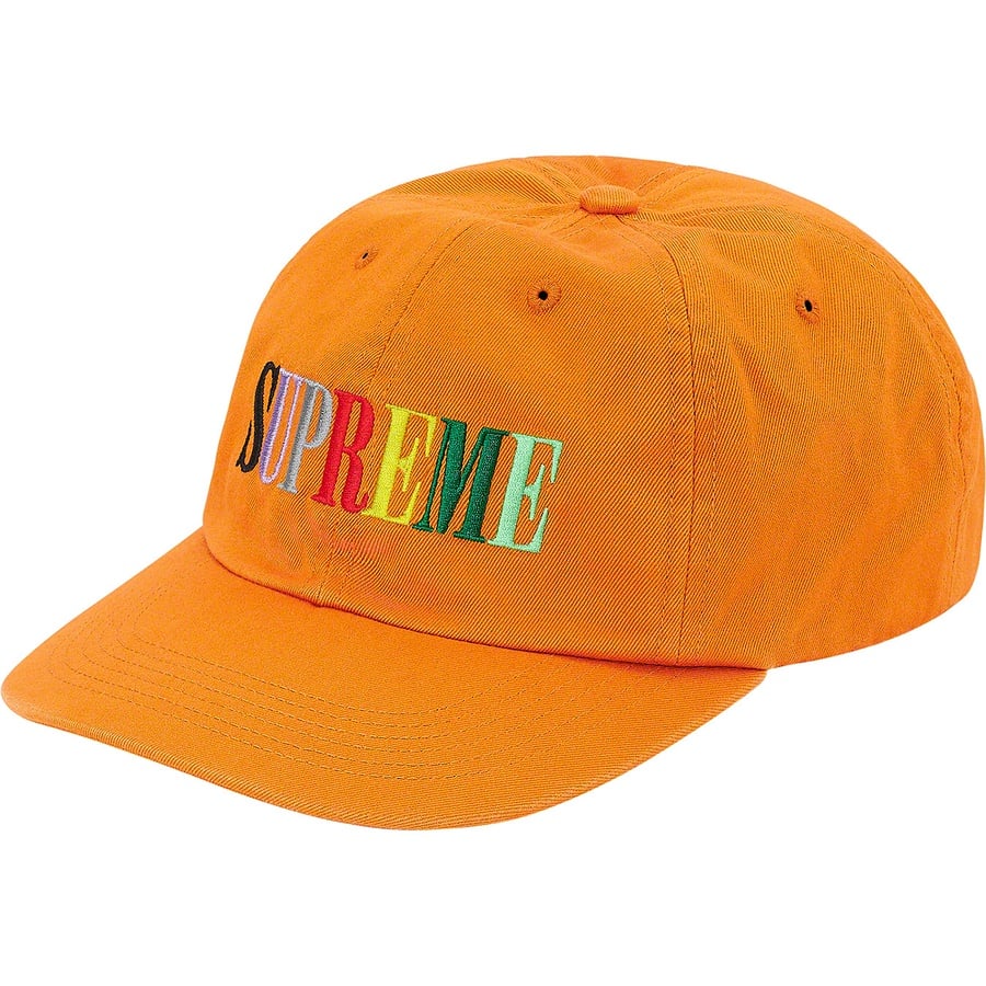 Multi Color Logo 6-Panel - fall winter 2020 - Supreme