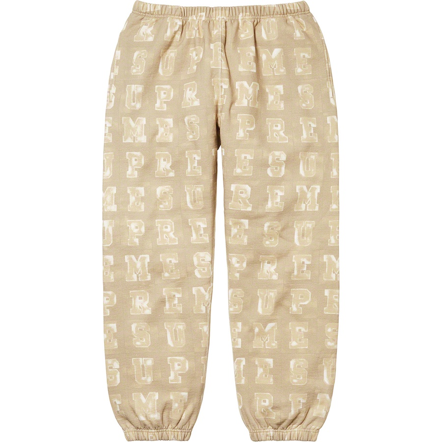 Details on Blocks Sweatpant Tan from fall winter
                                                    2020 (Price is $158)