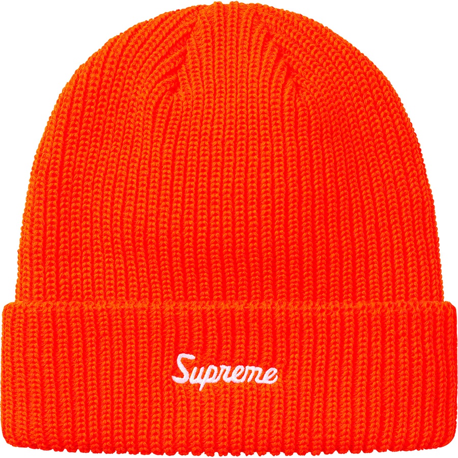 Details on Loose Gauge Beanie 1 Bright Orange from fall winter
                                                    2020 (Price is $34)