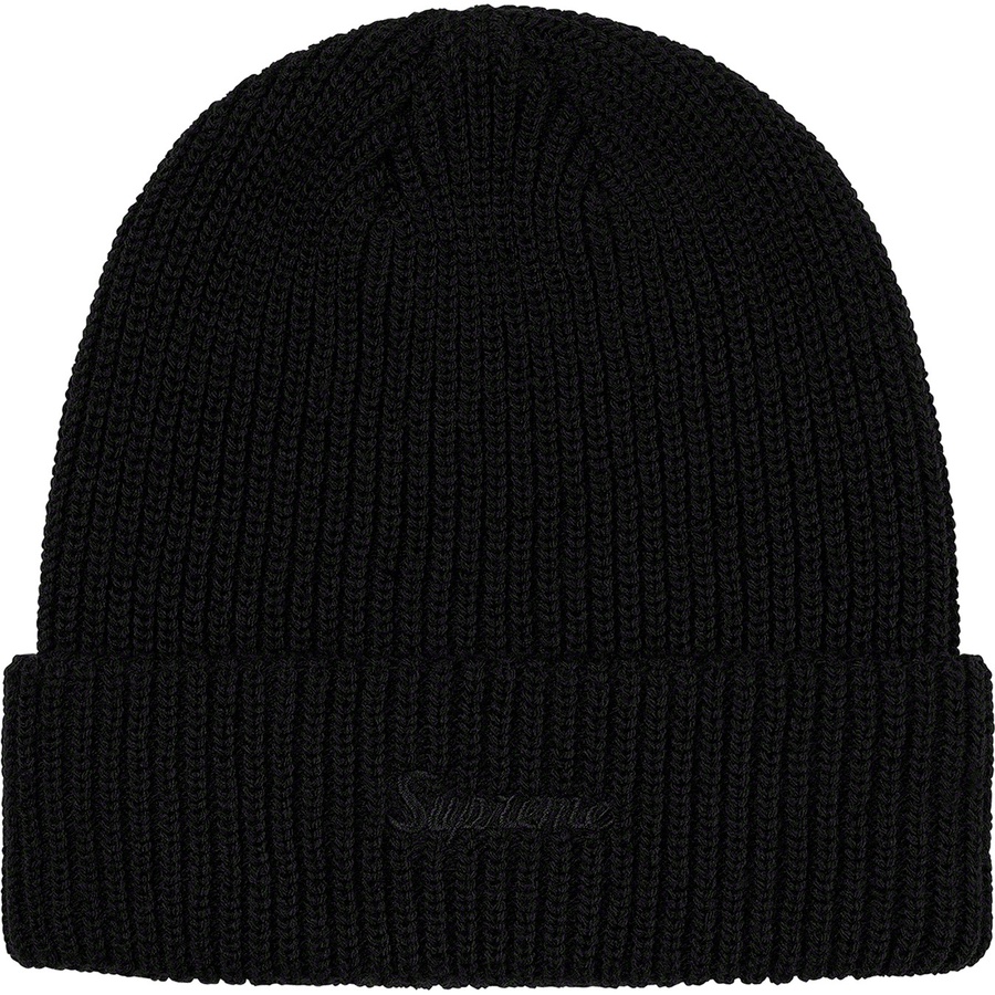 Details on Loose Gauge Beanie 1 Black from fall winter
                                                    2020 (Price is $34)