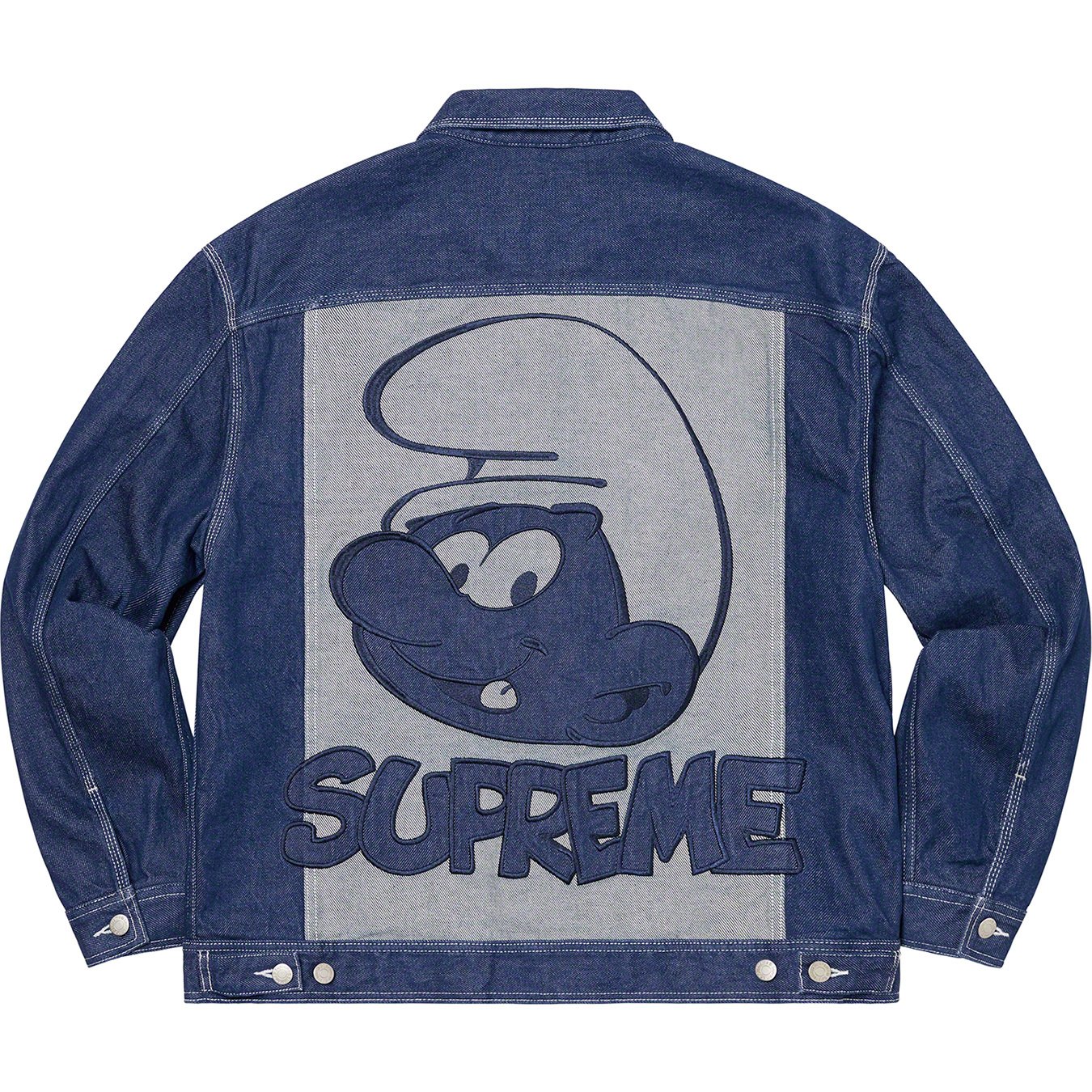 Supreme®/Smurfs™ Denim Trucker Jacket - Supreme Community