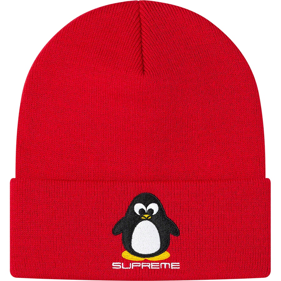 Details on Penguin Beanie Red from fall winter 2020 (Price is $34)