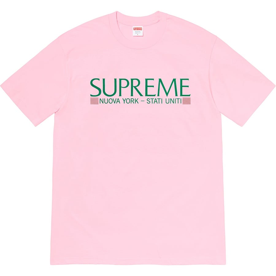 Details on Nuova York Tee Light Pink from fall winter
                                                    2020 (Price is $38)