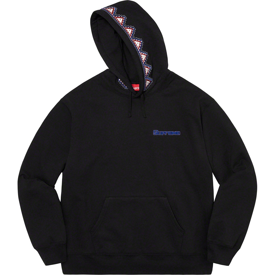 Details on Pharaoh Studded Hooded Sweatshirt Black from fall winter
                                                    2020 (Price is $168)