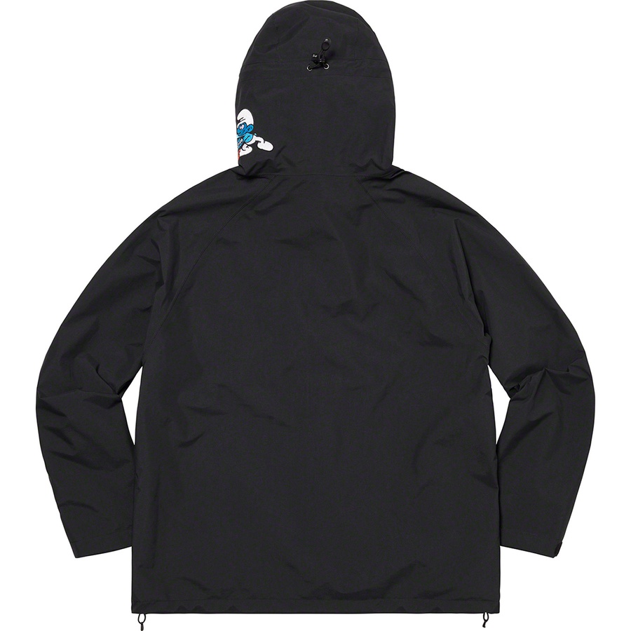 Details on Supreme Smurfs™ GORE-TEX Shell Jacket Black from fall winter
                                                    2020 (Price is $398)