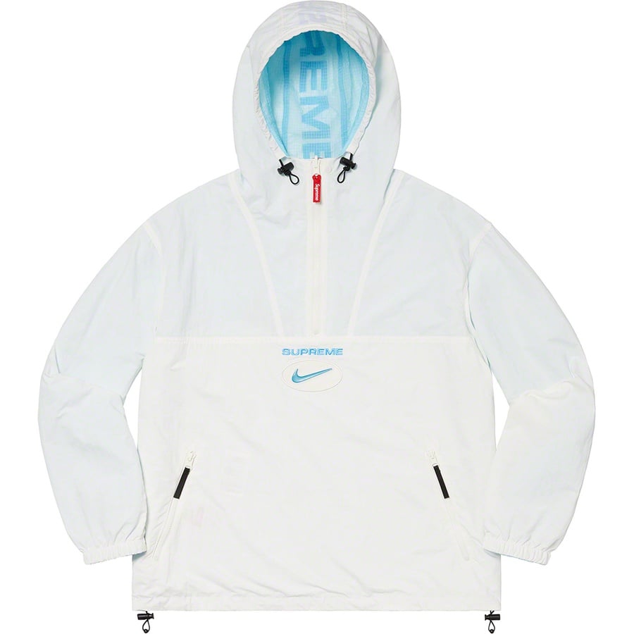 Details on Supreme Nike Jewel Reversible Ripstop Anorak Light Blue from fall winter
                                                    2020 (Price is $188)