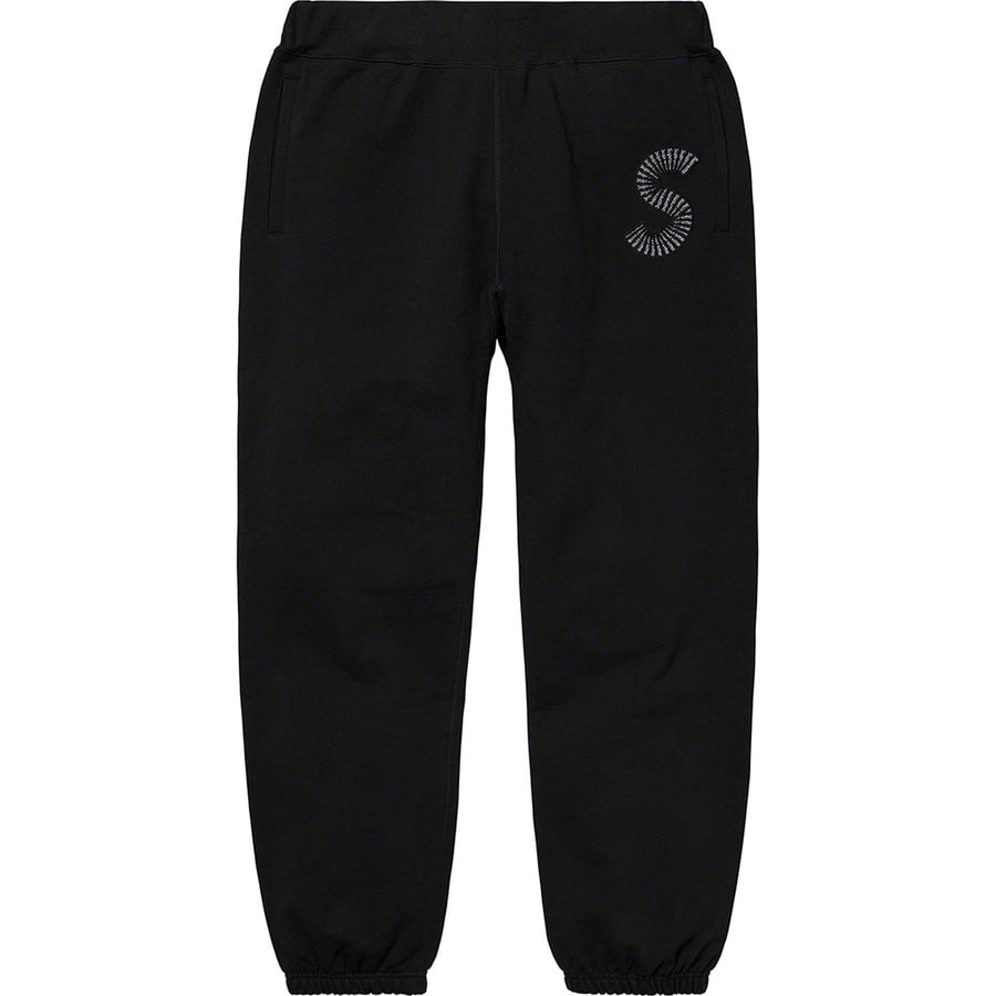 Details on S Logo Sweatpant Black from fall winter 2020 (Price is $158)