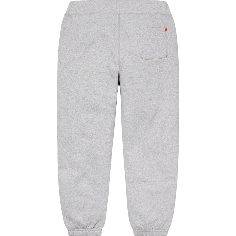 Details on S Logo Sweatpant Heather Grey from fall winter 2020 (Price is $158)