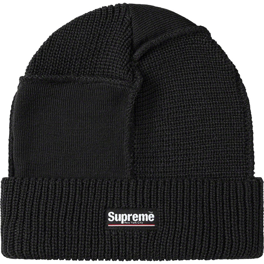 Details on Paneled Seam Beanie Black from fall winter 2020 (Price is $36)