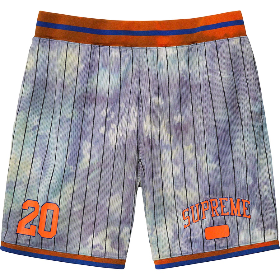 Details on Dyed Basketball Short Royal from fall winter
                                                    2020 (Price is $98)