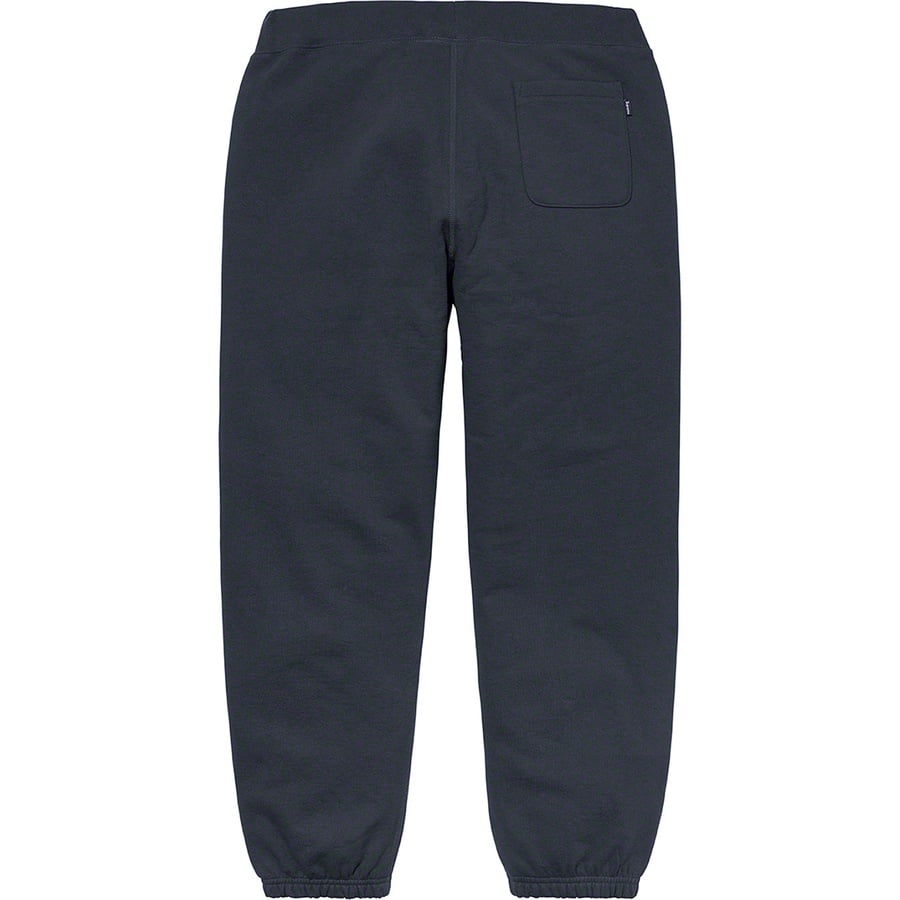 Details on S Logo Sweatpant Navy from fall winter
                                                    2020 (Price is $158)