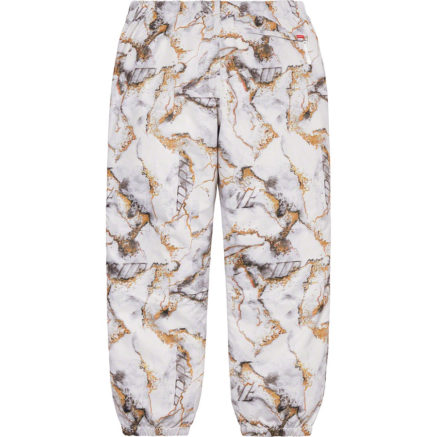 Details on Marble Track Pant White from fall winter
                                                    2020 (Price is $128)
