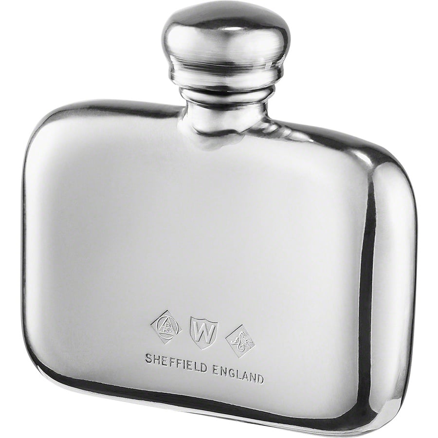 Details on Pewter Mini Flask Silver from fall winter
                                                    2020 (Price is $68)