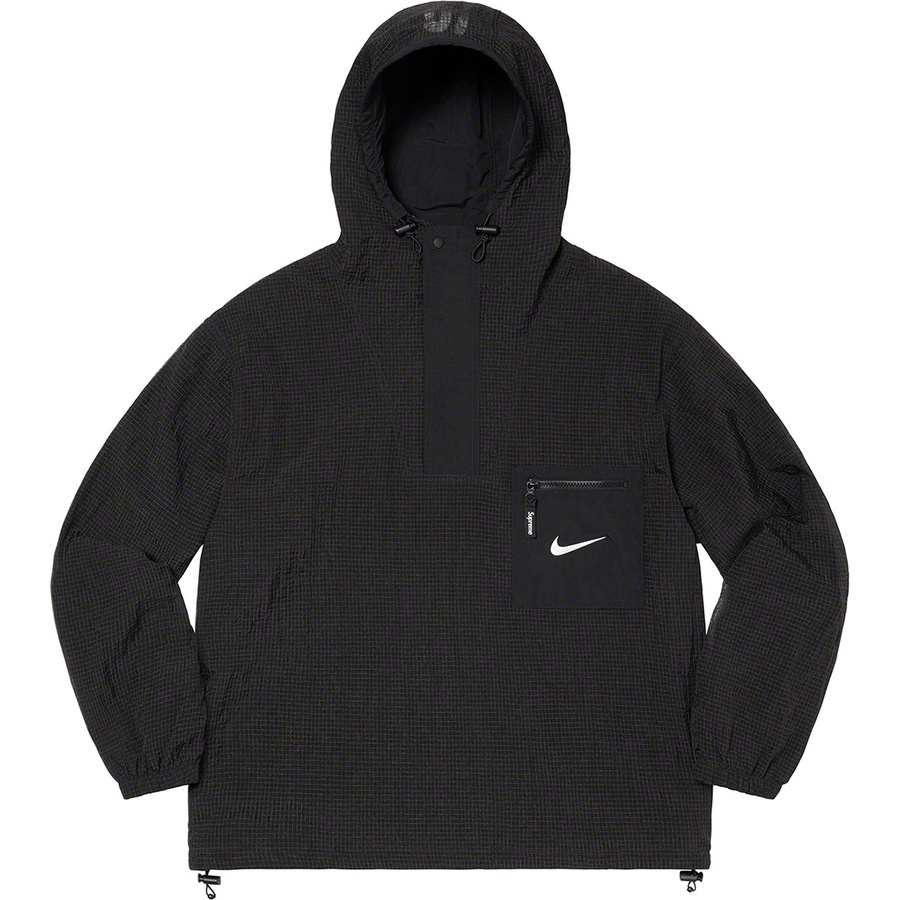 Details on Supreme Nike Jewel Reversible Ripstop Anorak Black from fall winter
                                                    2020 (Price is $188)