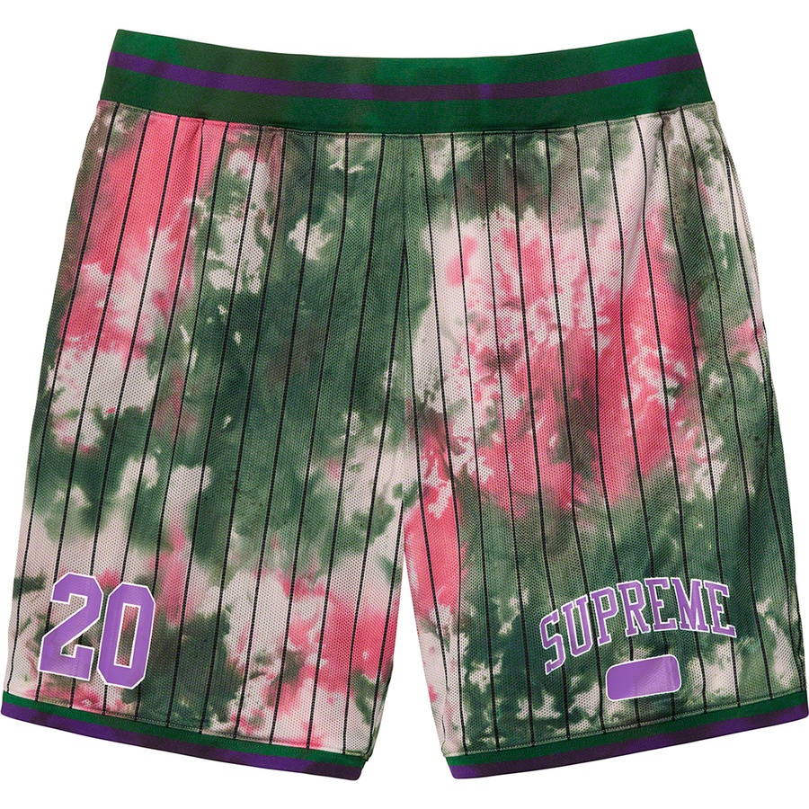 Details on Dyed Basketball Short Green from fall winter
                                                    2020 (Price is $98)