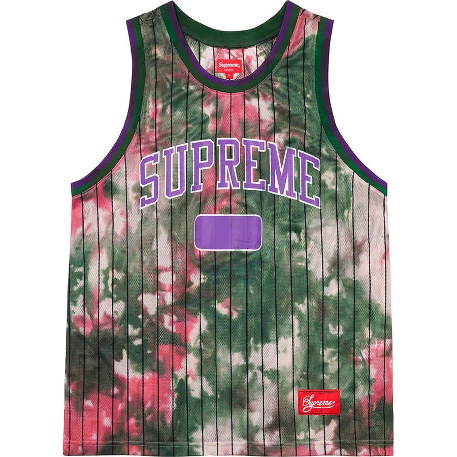 Details on Dyed Basketball Jersey Green from fall winter
                                                    2020 (Price is $98)