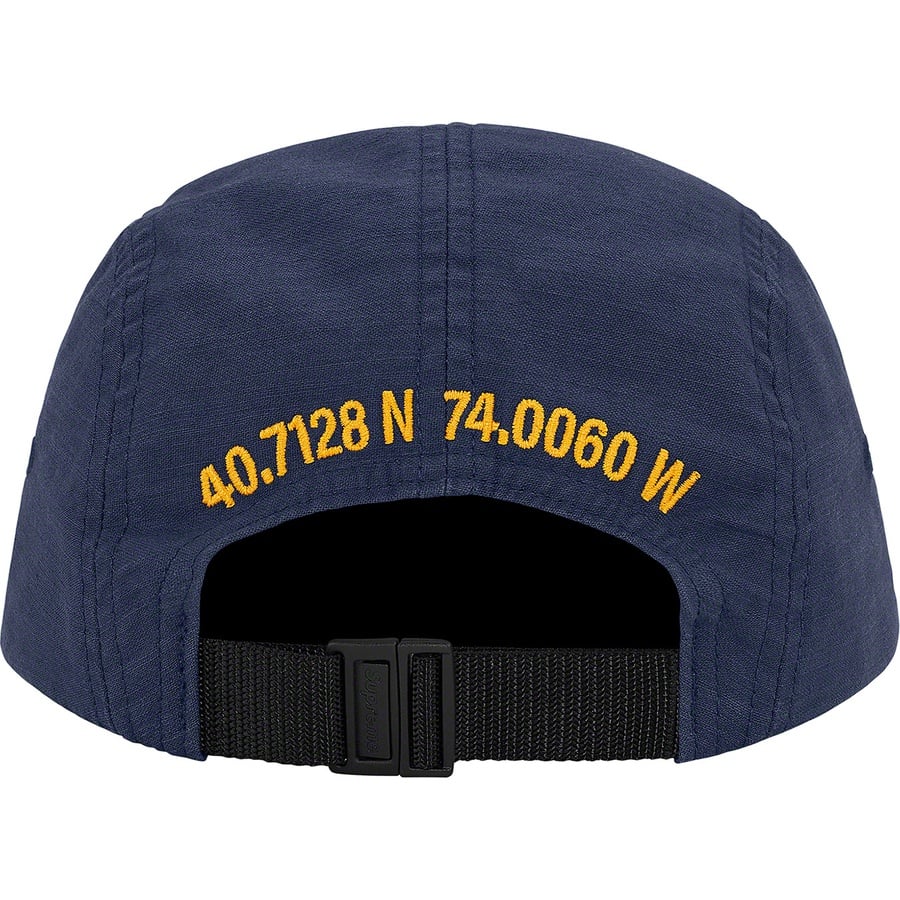 Details on Military Camp Cap Navy from fall winter 2020 (Price is $48)
