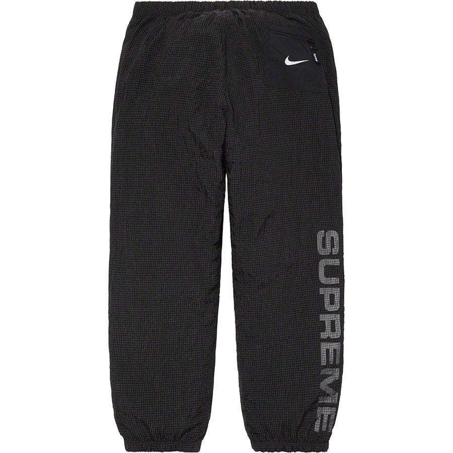 Details on Supreme Nike Jewel Reversible Ripstop Pant Black from fall winter 2020 (Price is $138)